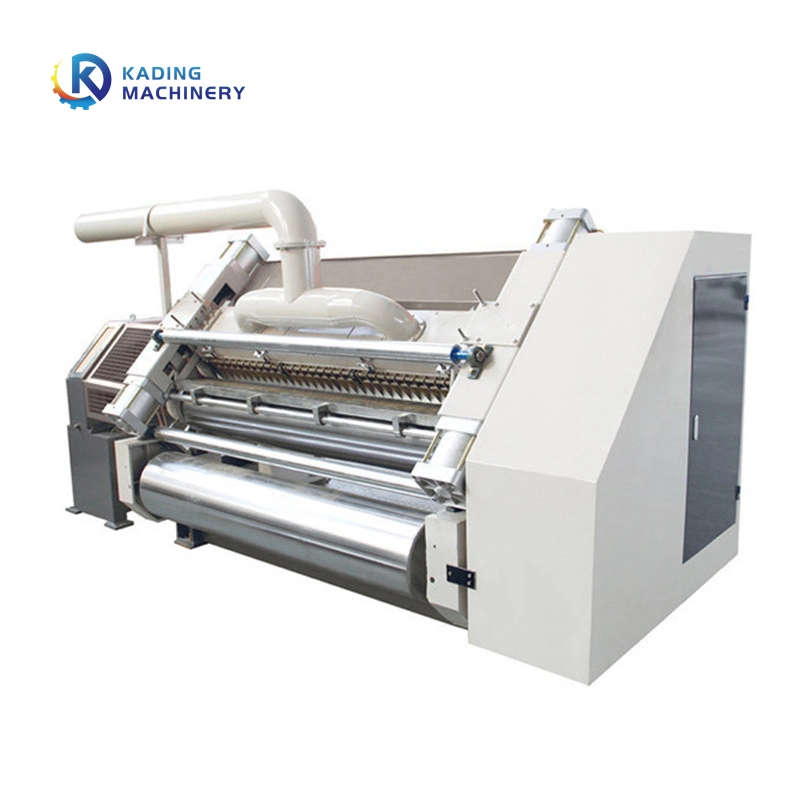 High Efficiency Single Facer Rewinder Laminator Corrugated Cardboard Making Machine Single Facer