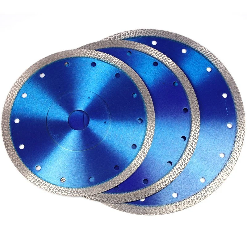 Diamond Tools Thin Turbo Cutting Tool Segment Circular Saw Discs Tile Saw Blade for Ceramic Granite Stone Porcelain Marble